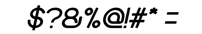 gembira Bold Italic Font OTHER CHARS