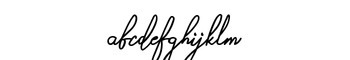 GilbertaDafont-Regular Font LOWERCASE