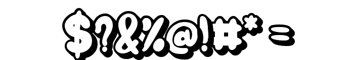 Ginger Biscuit Extrude - PUL Font OTHER CHARS