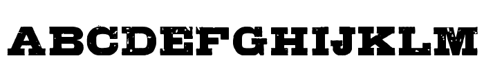 GipsieroRegular Font LOWERCASE