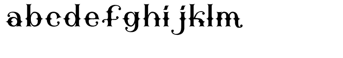 Giacinta Font LOWERCASE
