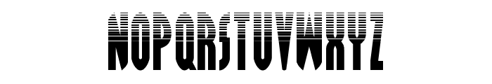 Grendel's Mother Halftone Font LOWERCASE