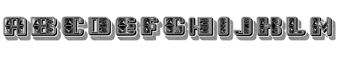 Groan Regular Font LOWERCASE