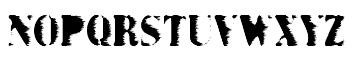 Grunge Bold Font LOWERCASE