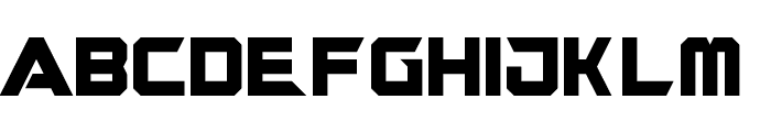Guardians Regular Font UPPERCASE