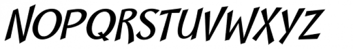 Happy Day Bold Italic Pro Font UPPERCASE
