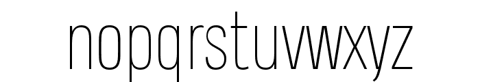 Heading Pro Trial Thin Font LOWERCASE