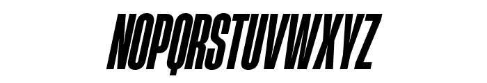 HeadingNow Trial 27 Extrabold Italic Font UPPERCASE