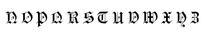 Headline Text UNZ1L Italic Font UPPERCASE