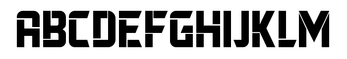 Herum Albern Regular Font UPPERCASE