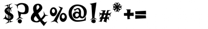 Horsefeathers Bold Font OTHER CHARS