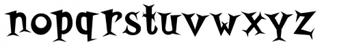 Horsefeathers Bold Font LOWERCASE