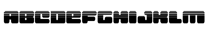 Hula Hoop Girl Halftone Font LOWERCASE