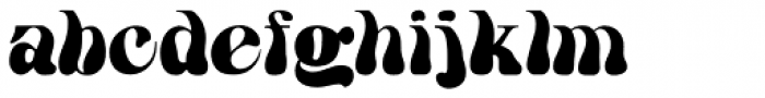 HWT Arabesque Font LOWERCASE