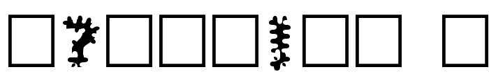 Inkblots Font OTHER CHARS
