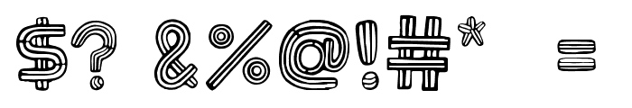 Jammycreamer Font OTHER CHARS