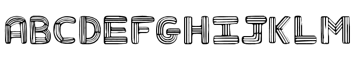 Jammycreamer Font UPPERCASE