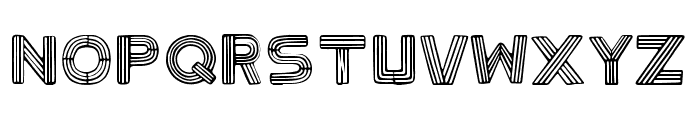 Jammycreamer Font UPPERCASE