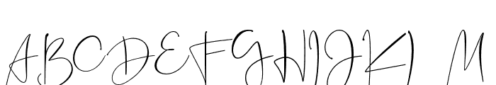 Jannet Font UPPERCASE