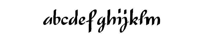 Japanese Tourist Font LOWERCASE
