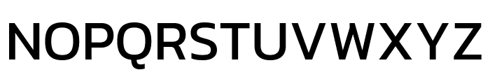 Kanit Regular Font UPPERCASE