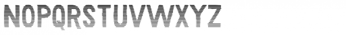 Karisans Stripes A Font LOWERCASE
