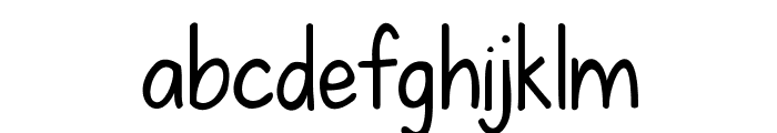 KG Fall For You Font LOWERCASE