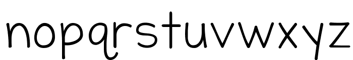 KG First Time In Forever Font LOWERCASE
