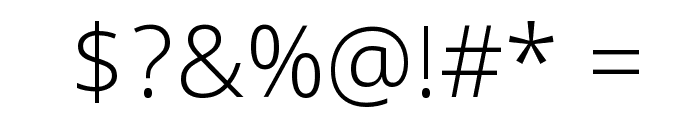 Khula Light Font OTHER CHARS