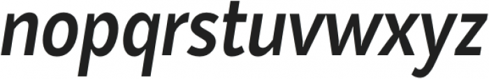 Kolage Medium Italic otf (500) Font LOWERCASE