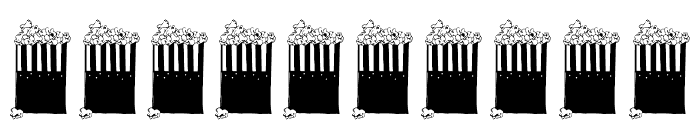 KR Popcorn Time! Font OTHER CHARS