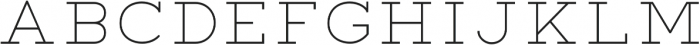 Lastra Light otf (300) Font LOWERCASE