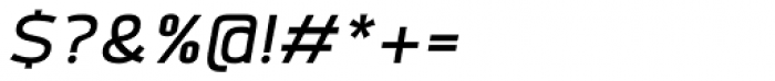 Labrador A Medium Italic Font OTHER CHARS