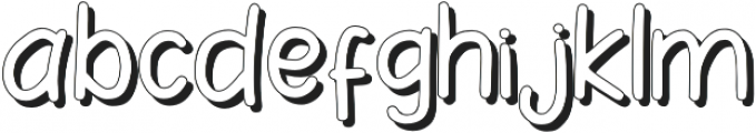 Le Petit Shadow otf (400) Font LOWERCASE