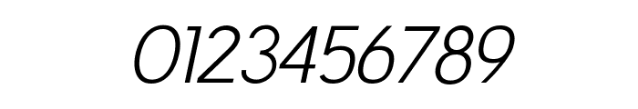 Leon Light Italic Font OTHER CHARS