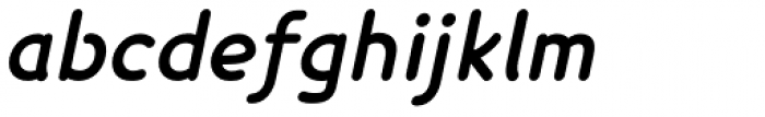 Lexie Readable Bold Italic Font LOWERCASE