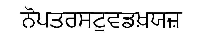 Likhari_P Font LOWERCASE