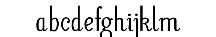 LitosScript-SemiBold Font LOWERCASE