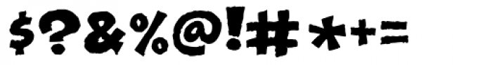 Lie Detector Font OTHER CHARS