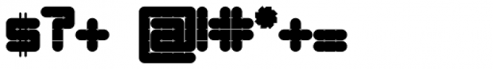 Links Round Font OTHER CHARS