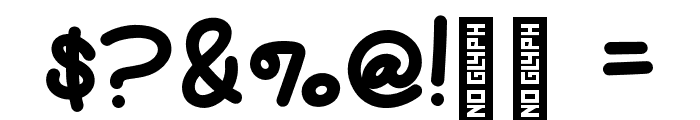 Lolicandy Font OTHER CHARS