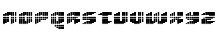 Loud noise Font LOWERCASE