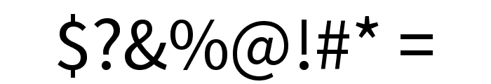 Mada Regular Font OTHER CHARS