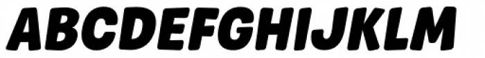 Mario Bold Italic Font UPPERCASE