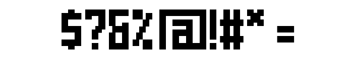 Mecha Bold Font OTHER CHARS