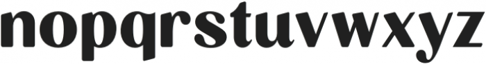 Milgran SemiCondensed otf (400) Font LOWERCASE