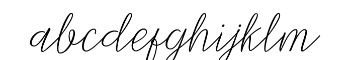 Michella Font LOWERCASE
