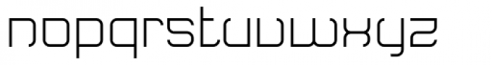 Monoron Sans Font LOWERCASE