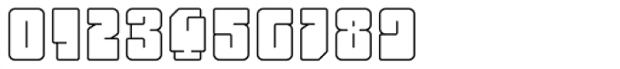Monumental Outline Font OTHER CHARS