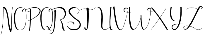 Mulla Font UPPERCASE